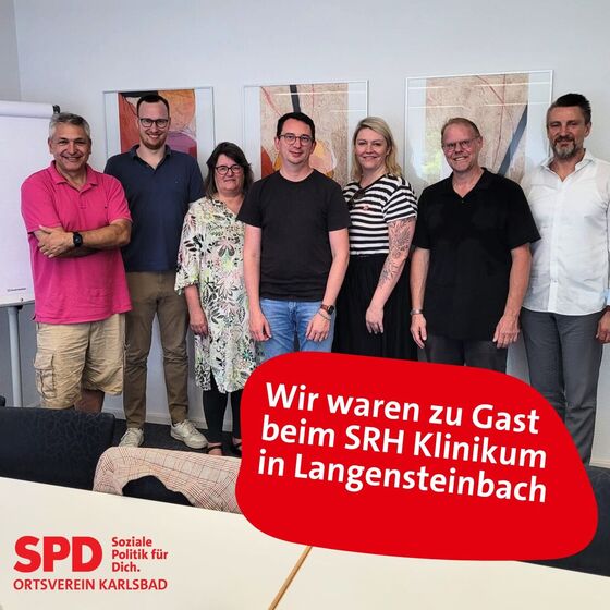 SPD Karlsbad beim SRH Klinikum Langensteinbach